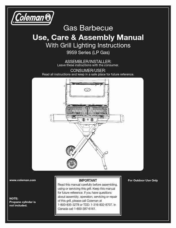 Coleman Gas Grill 9959-page_pdf